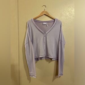 Urban Outfitters Out From Under Chloe cropped cardigan NWOT sz L